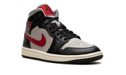 Air Jordan 1 Mid Black College Grey (W) 2