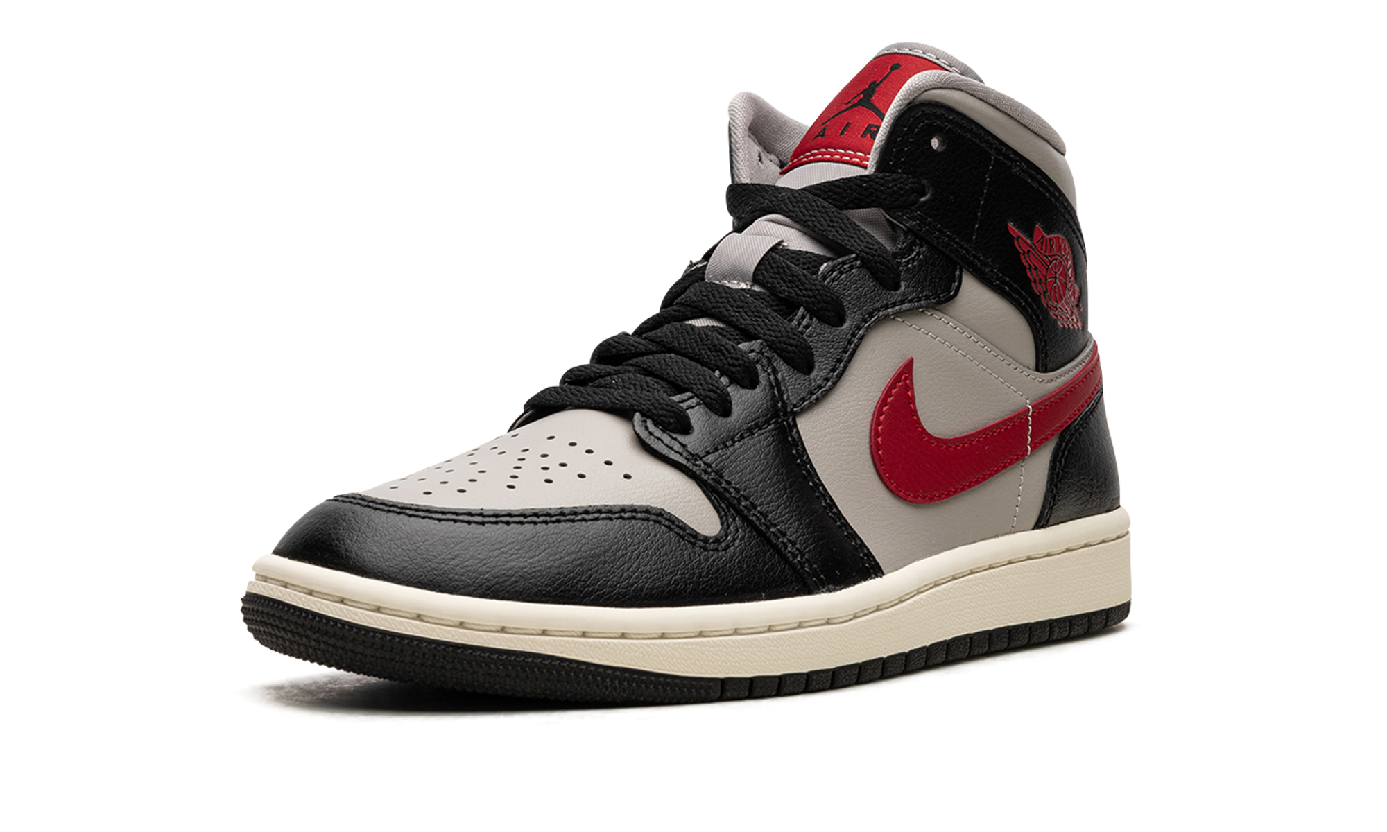 Air Jordan 1 Mid Black College Grey (W) 5