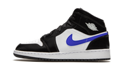 Air Jordan 1 Mid Black Racer Blue (GS) 2