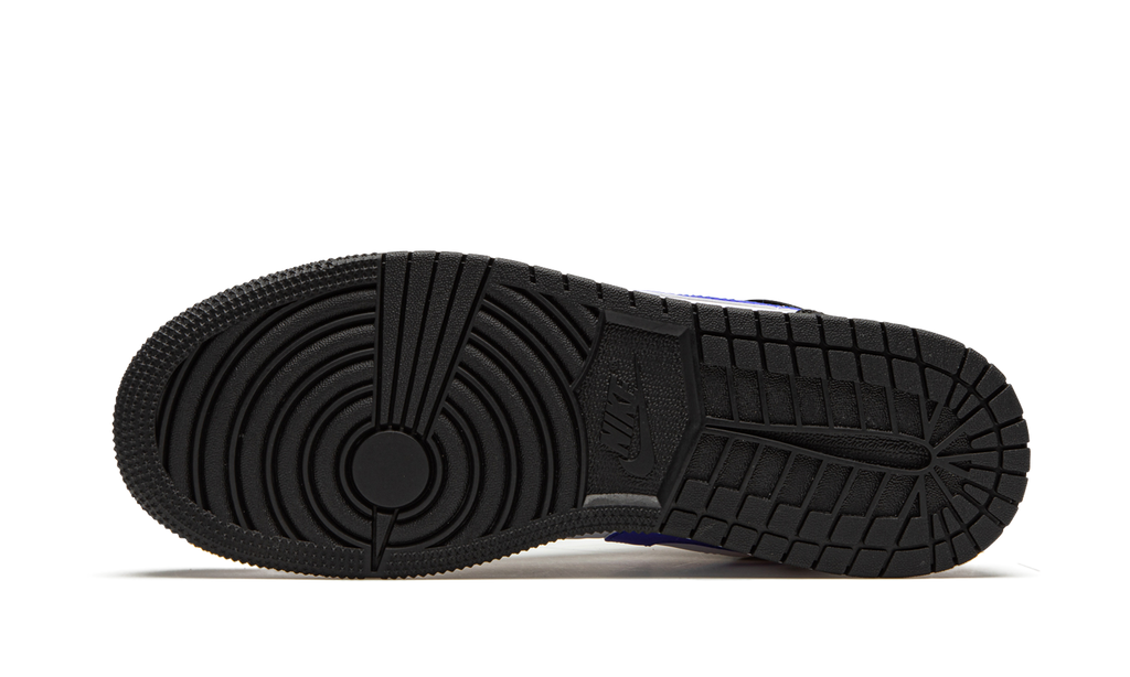 Air Jordan 1 Mid Black Racer Blue (GS) 6