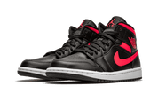 Air Jordan 1 Mid Black Siren Red
