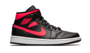 Air Jordan 1 Mid Black Siren Red