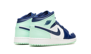 Air Jordan 1 Mid Blue Mint (GS) 4