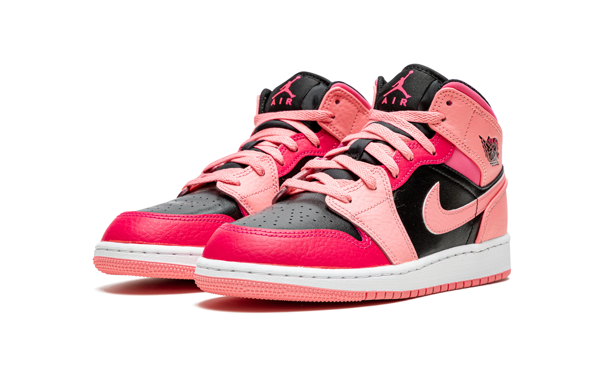 Air Jordan 1 Mid Coral Chalk (GS) 3