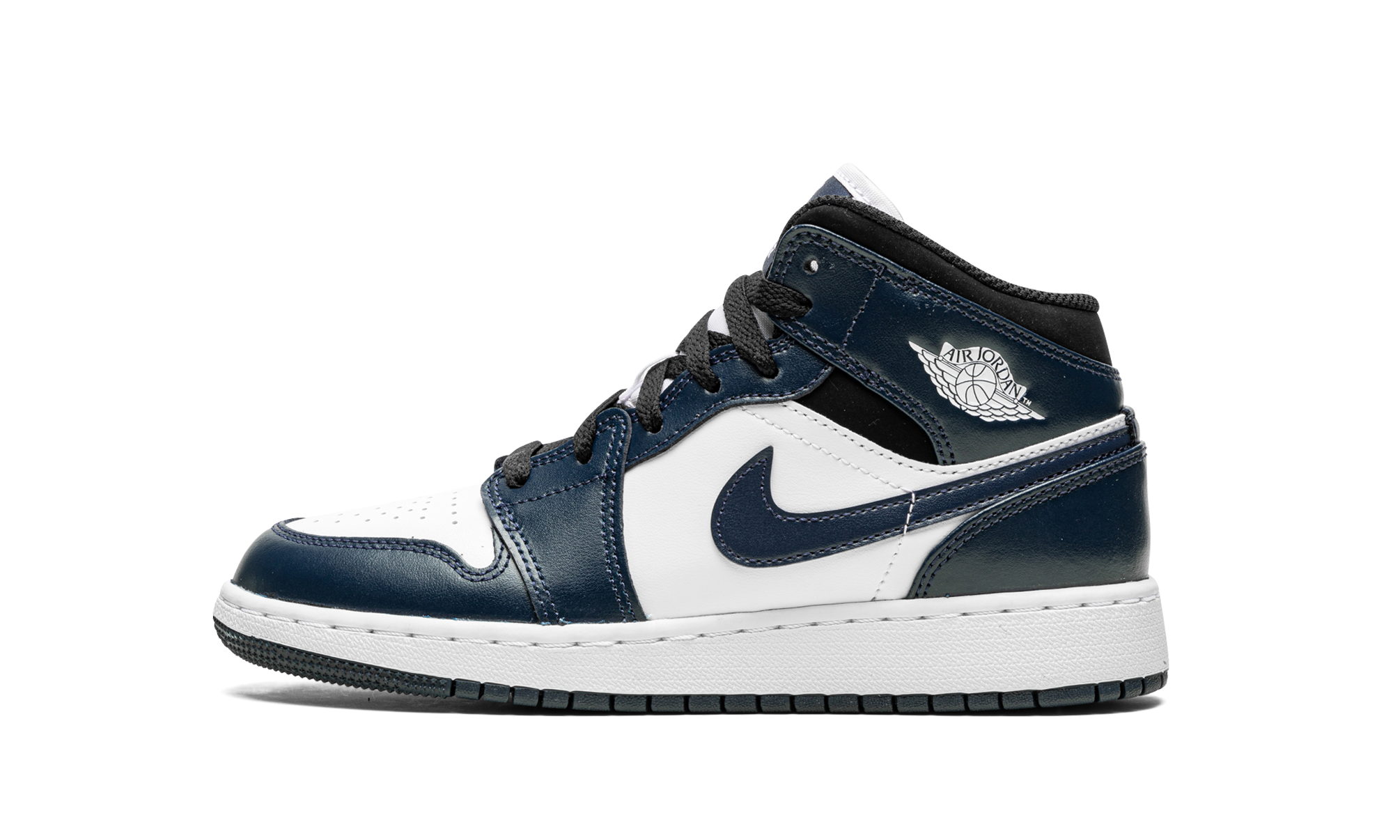 Air Jordan 1 Mid Dark Teal (GS) 2