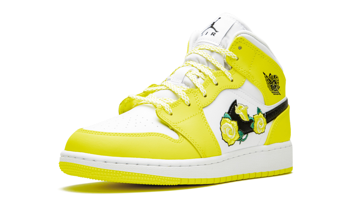 Air Jordan 1 Mid Dynamic Yellow