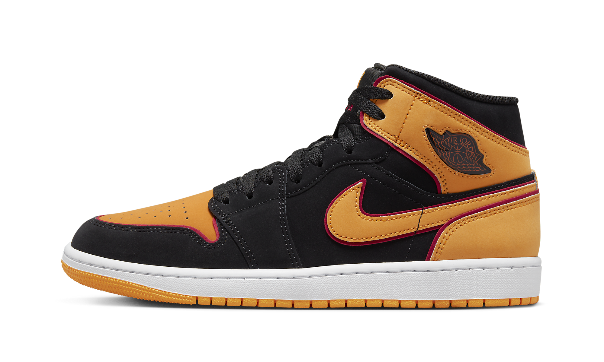 Air Jordan 1 Mid Fat Tongue 1