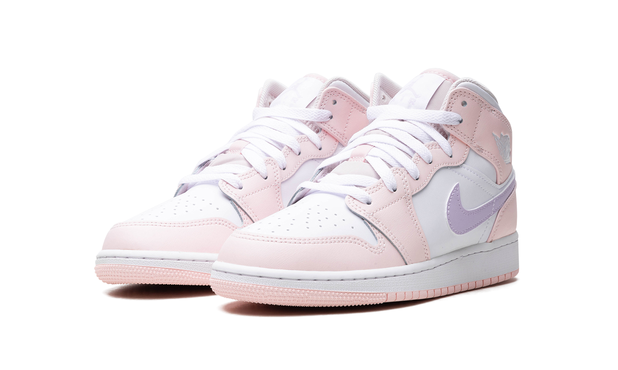 Air Jordan 1 Mid GS Pink Wash (GS) 3