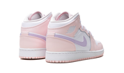 Air Jordan 1 Mid GS Pink Wash (GS) 4