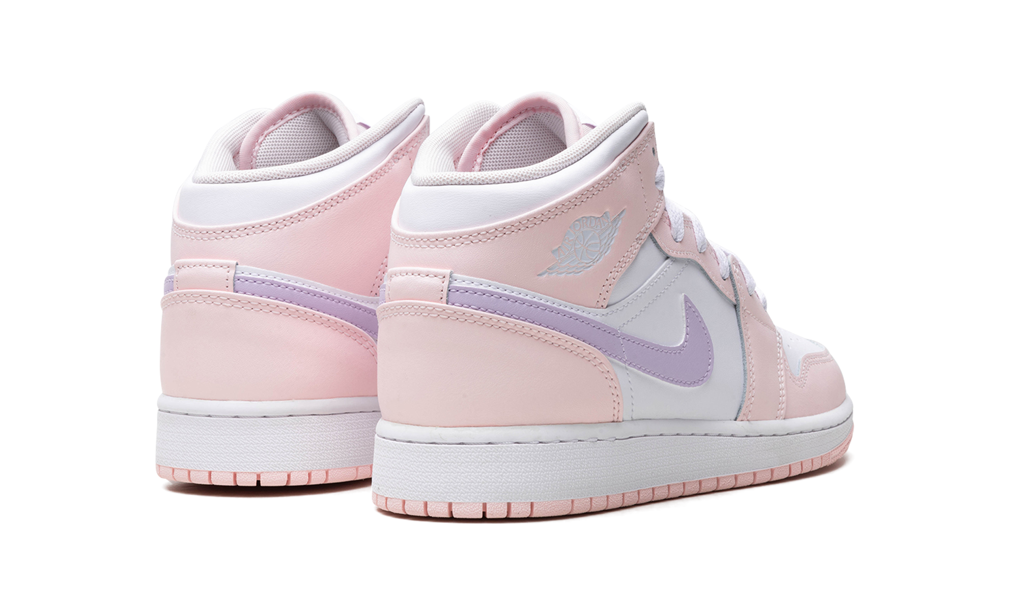 Air Jordan 1 Mid GS Pink Wash (GS) 4