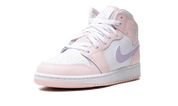 Air Jordan 1 Mid GS Pink Wash (GS) 5