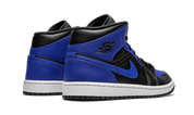 Air Jordan 1 Mid Hyper Royal Tumbled Leather