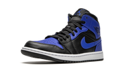 Air Jordan 1 Mid Hyper Royal Tumbled Leather
