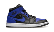 Air Jordan 1 Mid Hyper Royal Tumbled Leather
