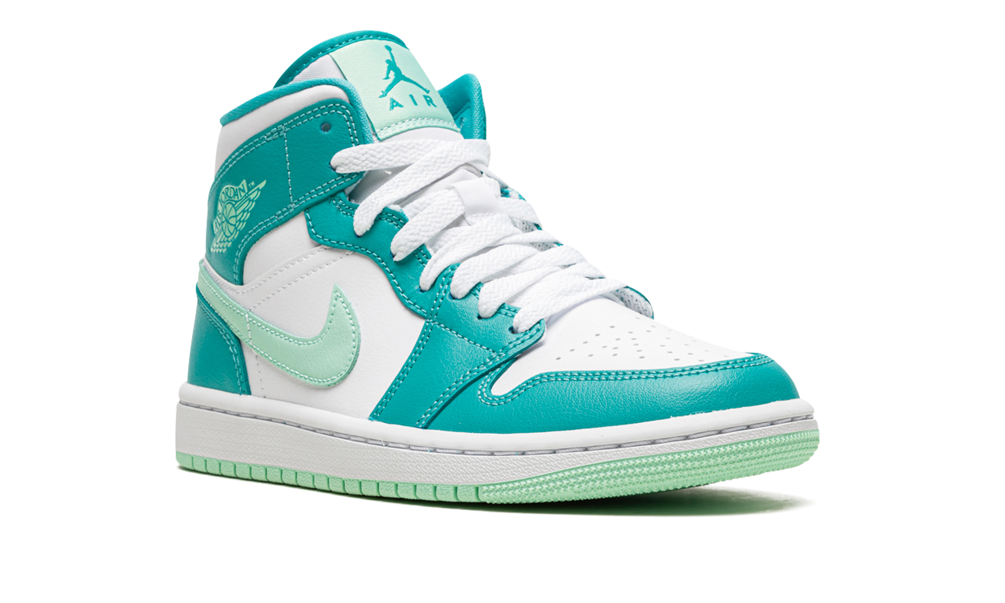 Air Jordan 1 Mid Island Green (W) 8