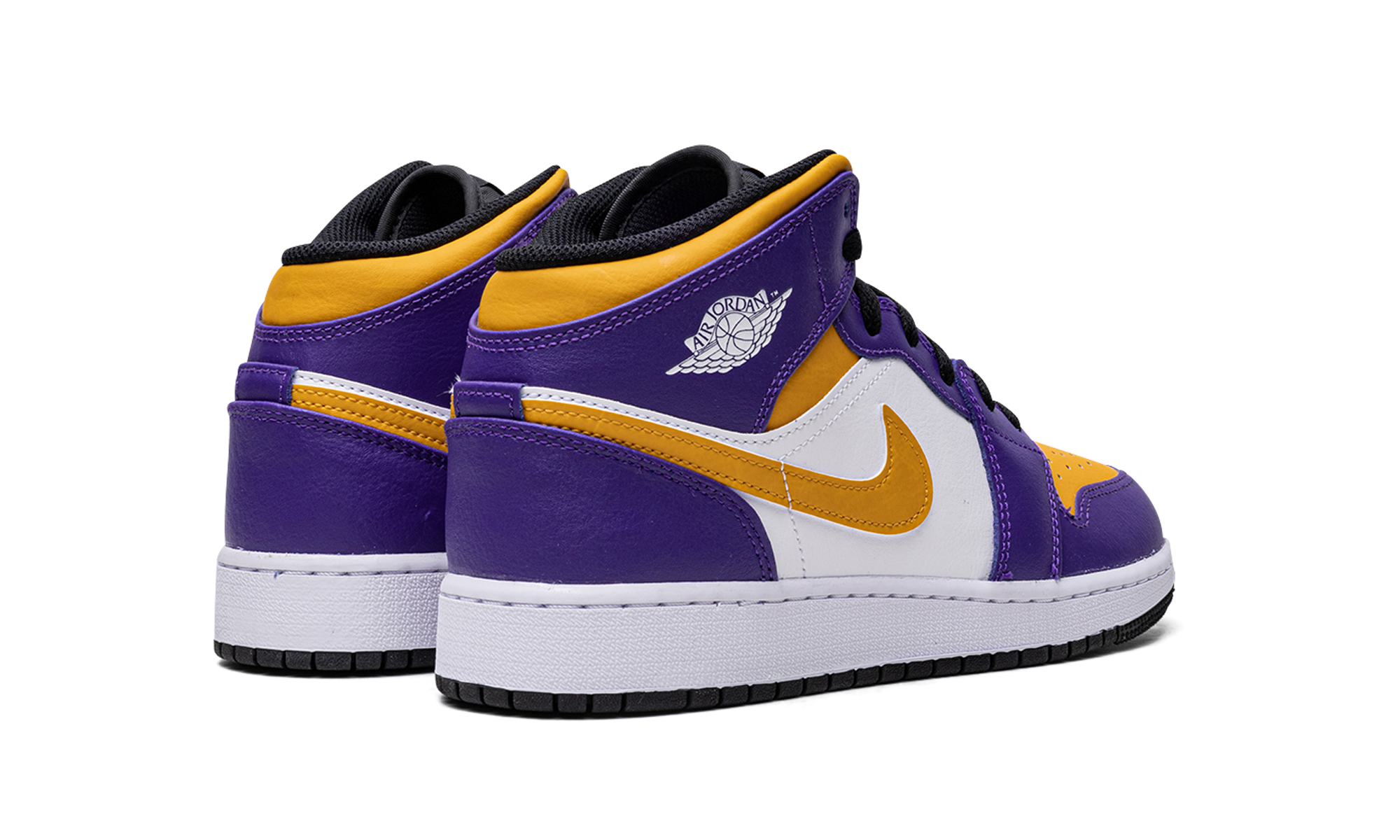 Air Jordan 1 Mid Lakers (GS) 4