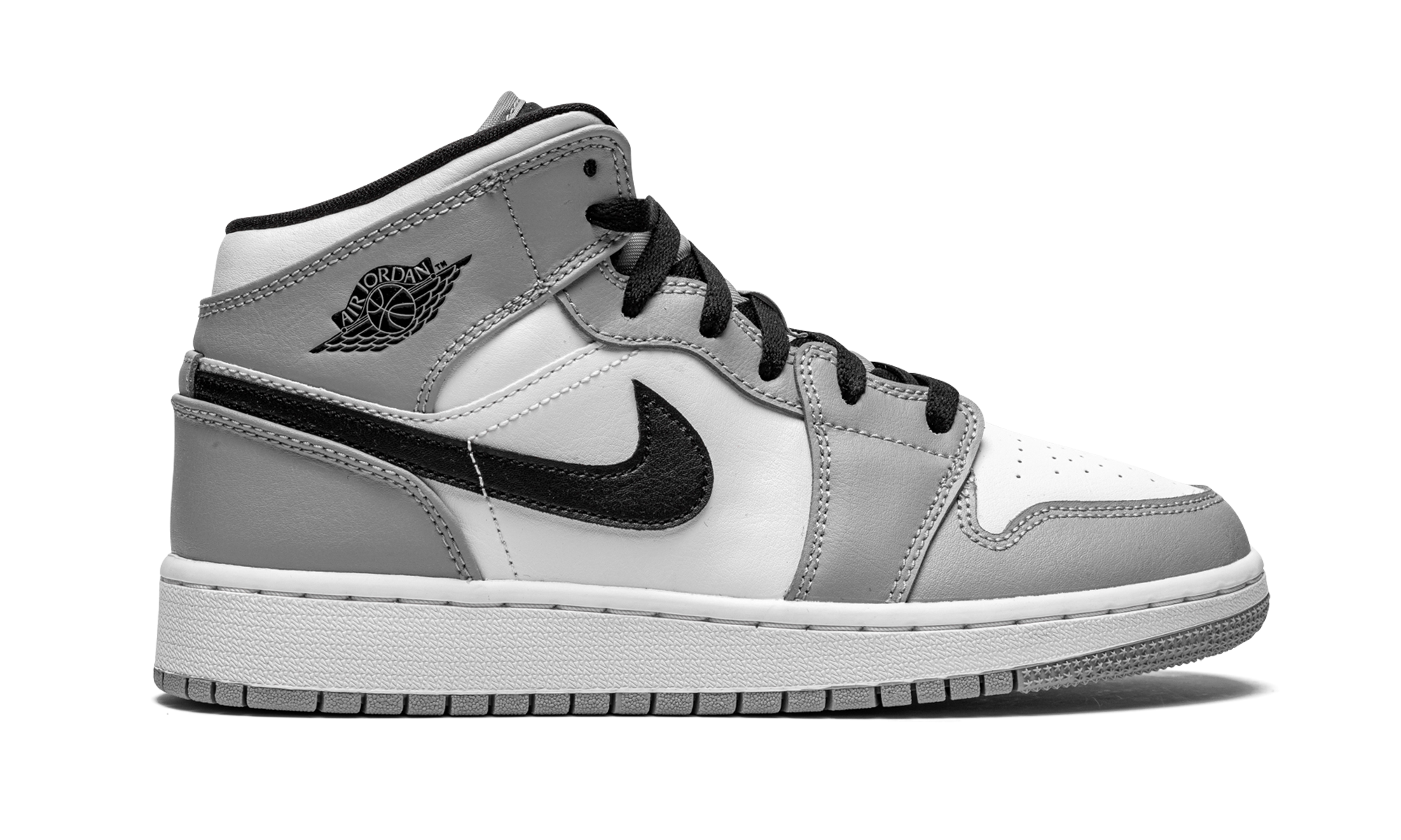 Air Jordan 1 Mid Light Smoke Gray
