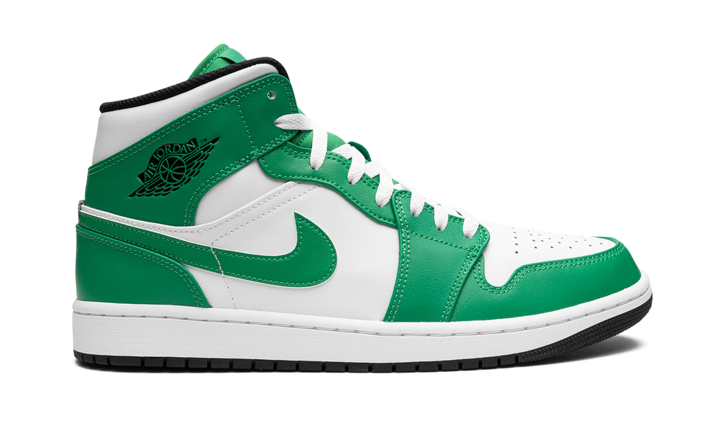 Air Jordan 1 Mid Lucky Green 7