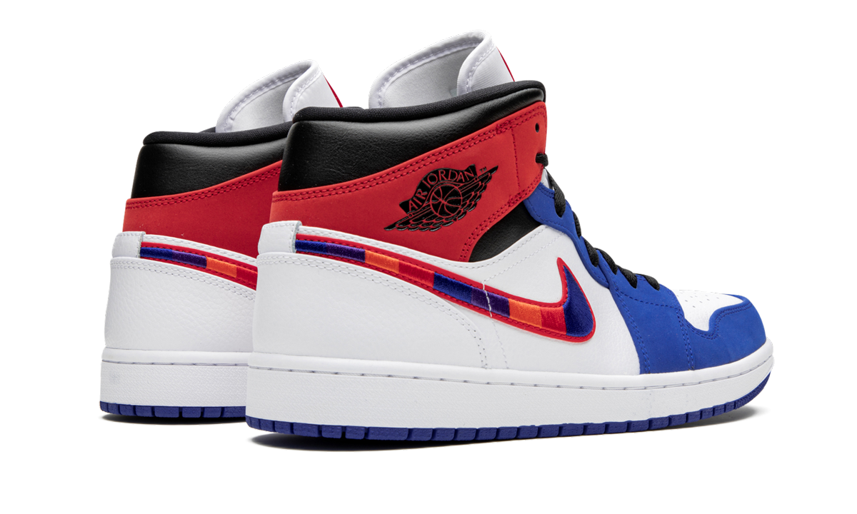 Air Jordan 1 Mid Multicolor Swoosh 8