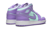 Air Jordan 1 Mid Purple Aqua