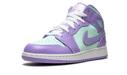 Air Jordan 1 Mid Purple Aqua