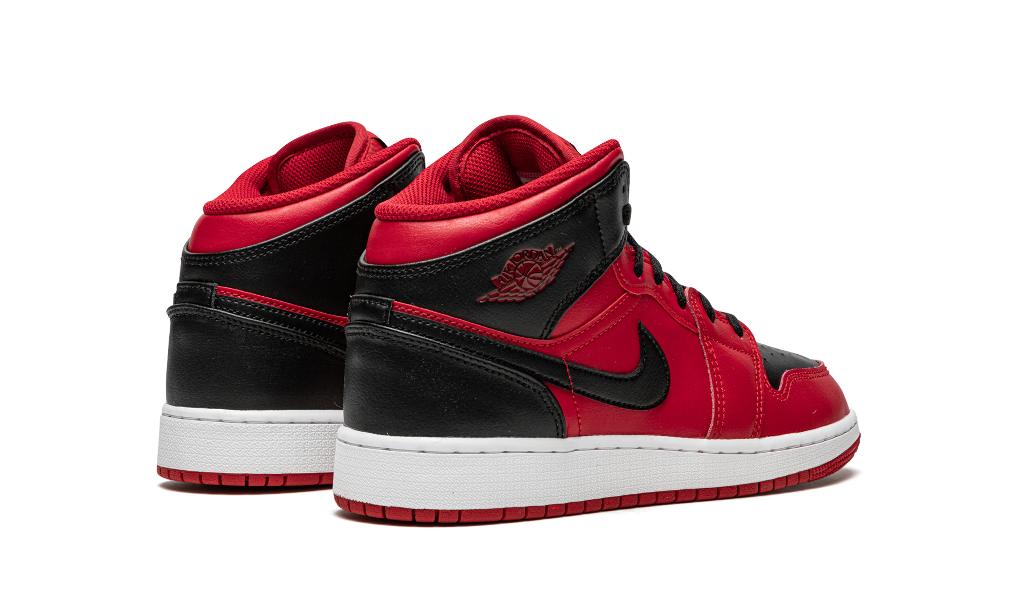Air Jordan 1 Mid Reverse Bred 2021 (GS) 4