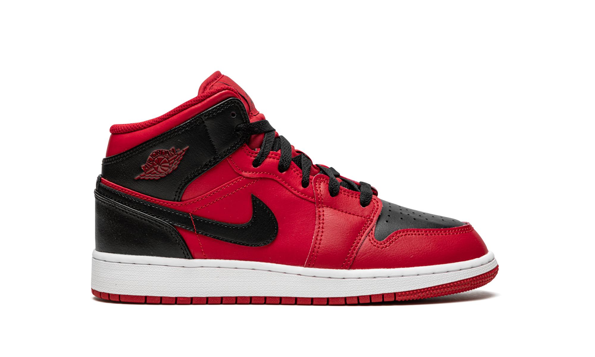 Air Jordan 1 Mid Reverse Bred 2021 (GS) 7