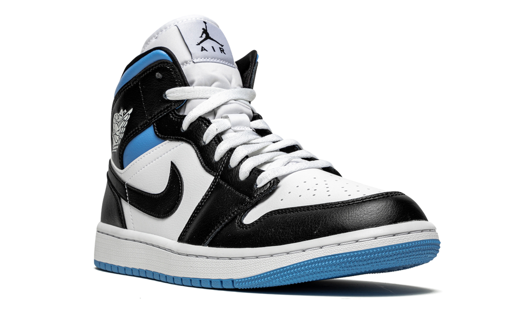 Air Jordan 1 Mid Royal Black and Blue (W) 8