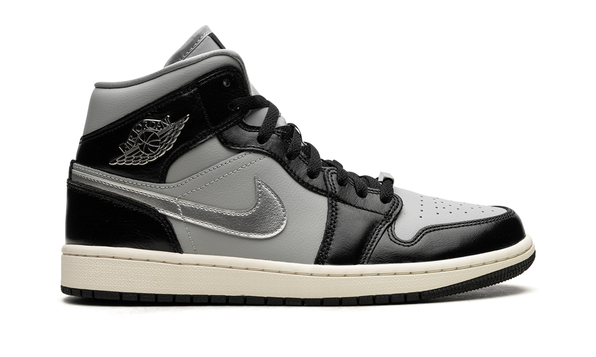 Air Jordan 1 Mid SE Black Chrome (W) 7