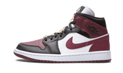 Air Jordan 1 Mid Se Black Dark Beetroot