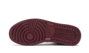 Air Jordan 1 Mid Se Black Dark Beetroot