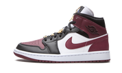 Air Jordan 1 Mid Se Black Dark Beetroot