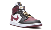 Air Jordan 1 Mid Se Black Dark Beetroot