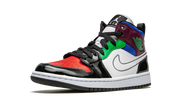 Air Jordan 1 Mid SE Black White Multi-Color (W) 5