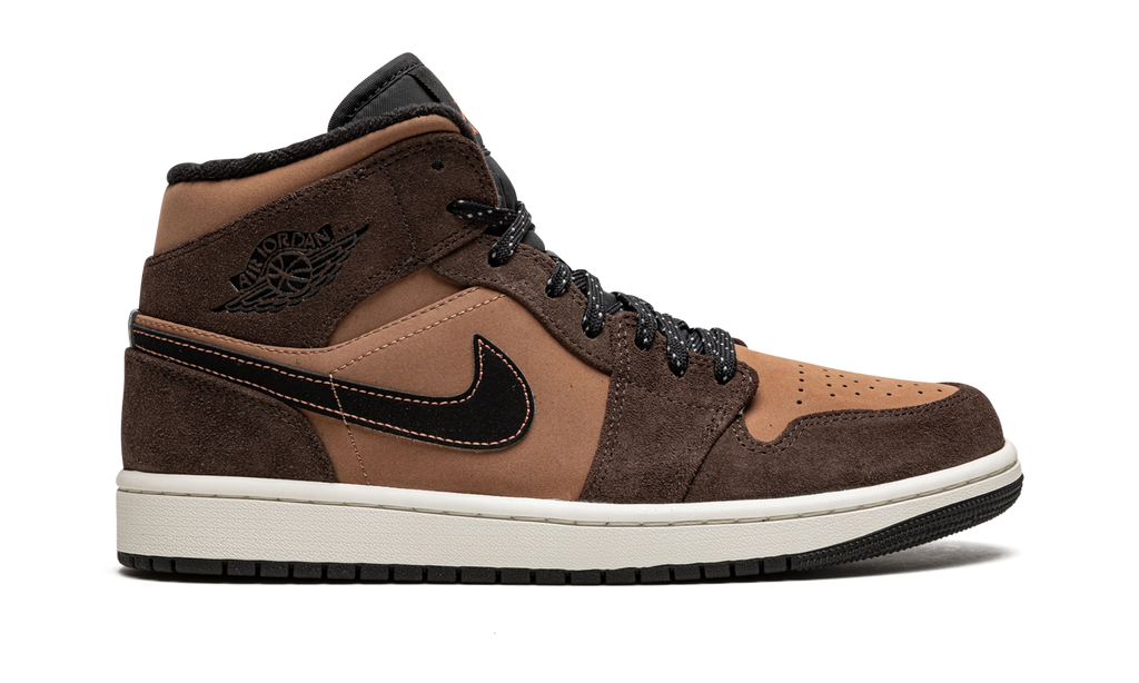 Air Jordan 1 Mid SE Dark Chocolate 7