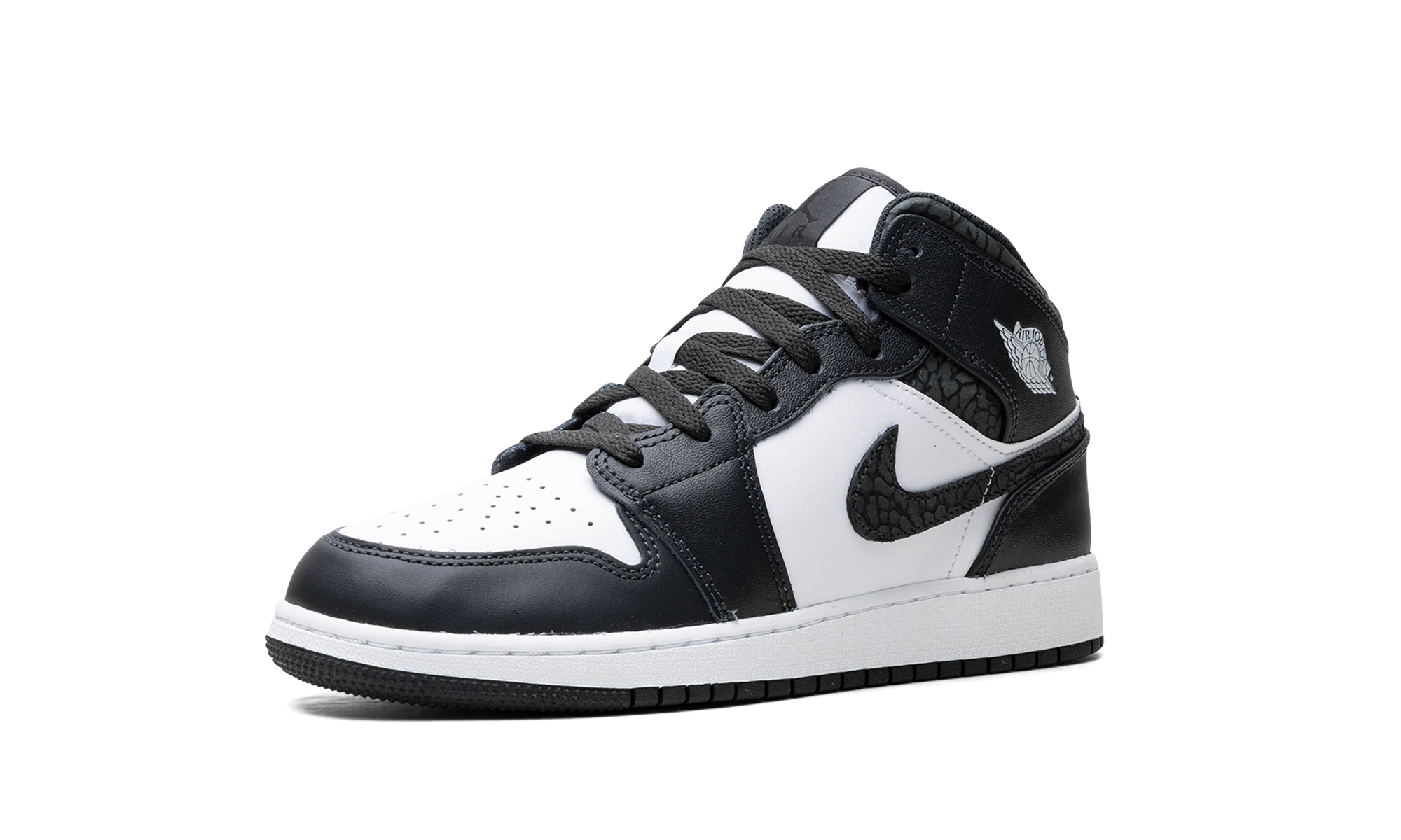 Air Jordan 1 Mid SE GS Panda Elephant 5
