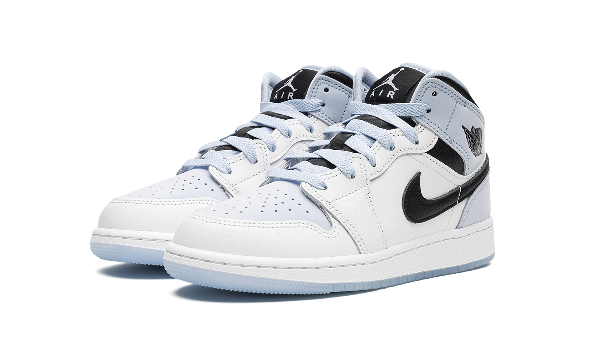 Air Jordan 1 Mid SE Ice Blue (GS) 3
