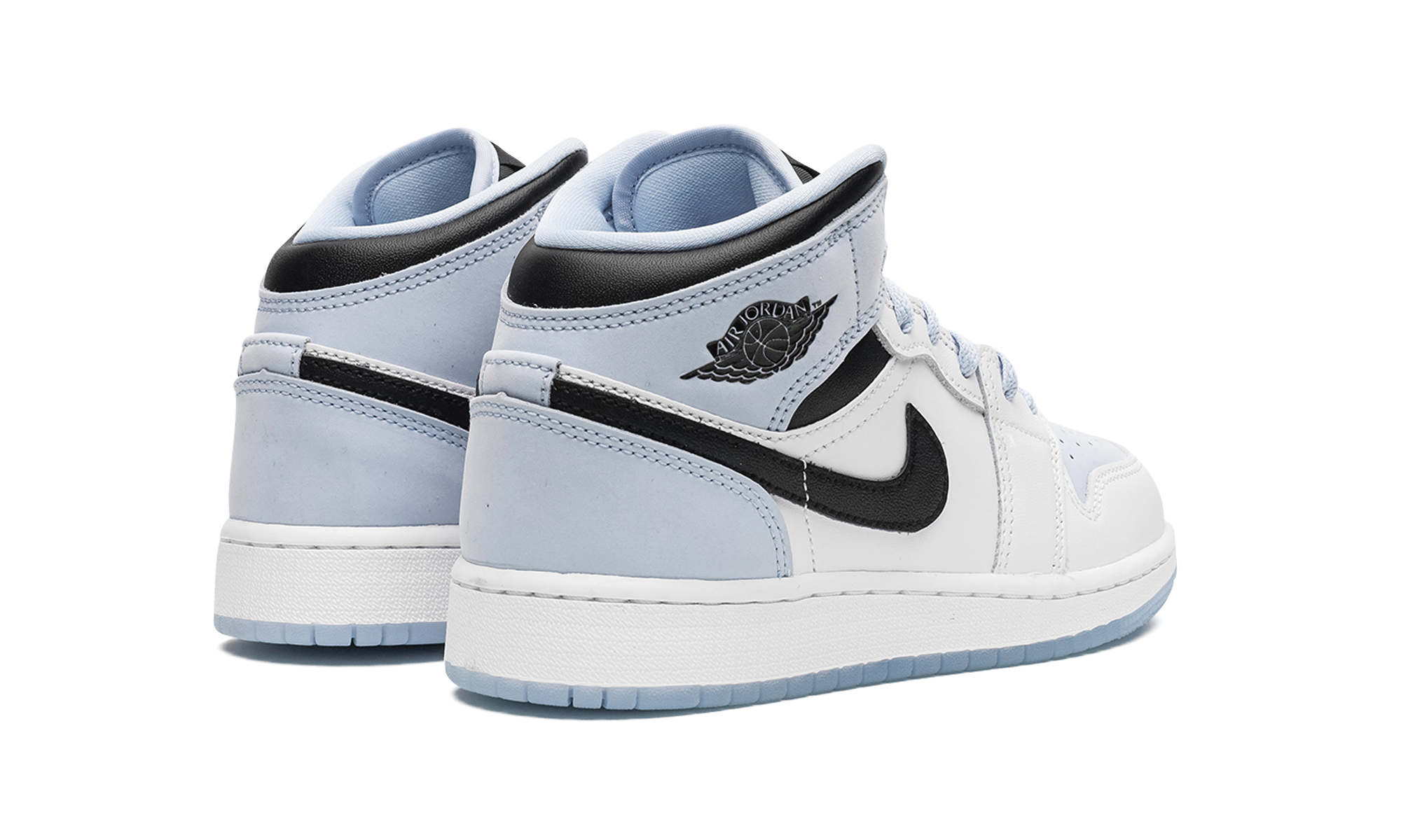 Air Jordan 1 Mid SE Ice Blue (GS) 4