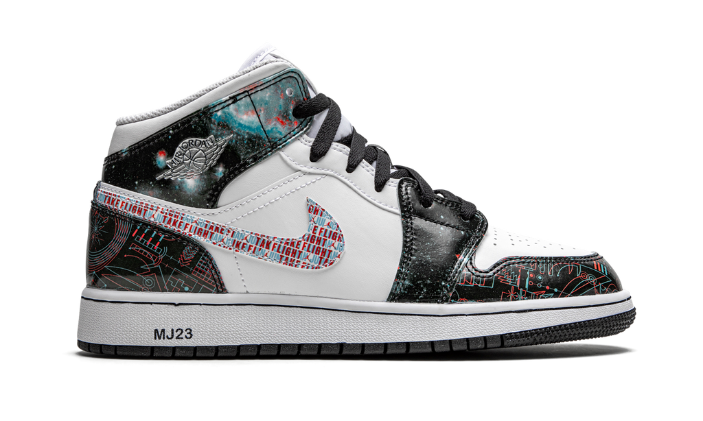Air Jordan 1 Mid Take Flight (GS) 7