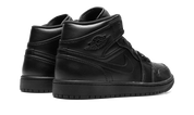 Air Jordan 1 Mid Triple Black (2022) 4
