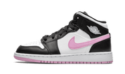 Air Jordan 1 Mid White Black Light Arctic Pink