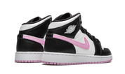 Air Jordan 1 Mid White Black Light Arctic Pink