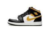 Air Jordan 1 Mid White Pollen Black (GS) 1