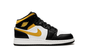 Air Jordan 1 Mid White Pollen Black (GS) 7