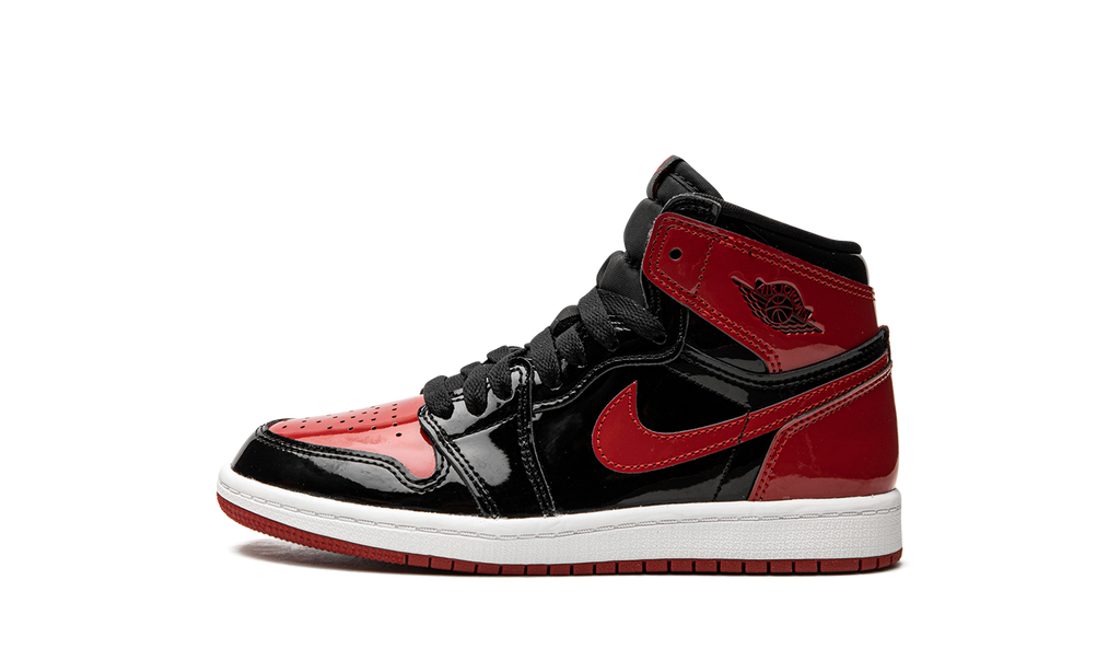 Air Jordan 1 Retro High OG Bred Patent (PS) 2