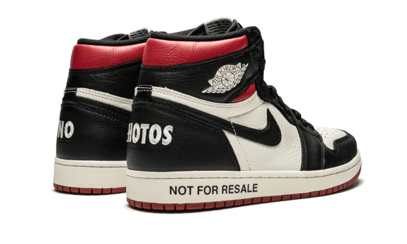 Air Jordan 1 Retro High OG "Not for resale" Red 3