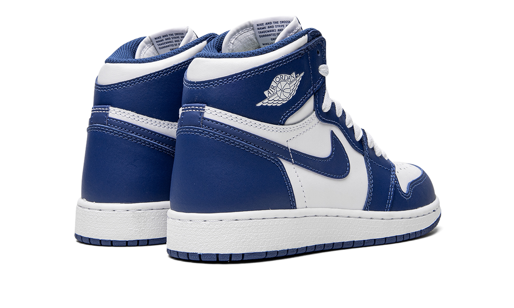 Air Jordan 1 Retro High OG Storm Blue (GS) 4