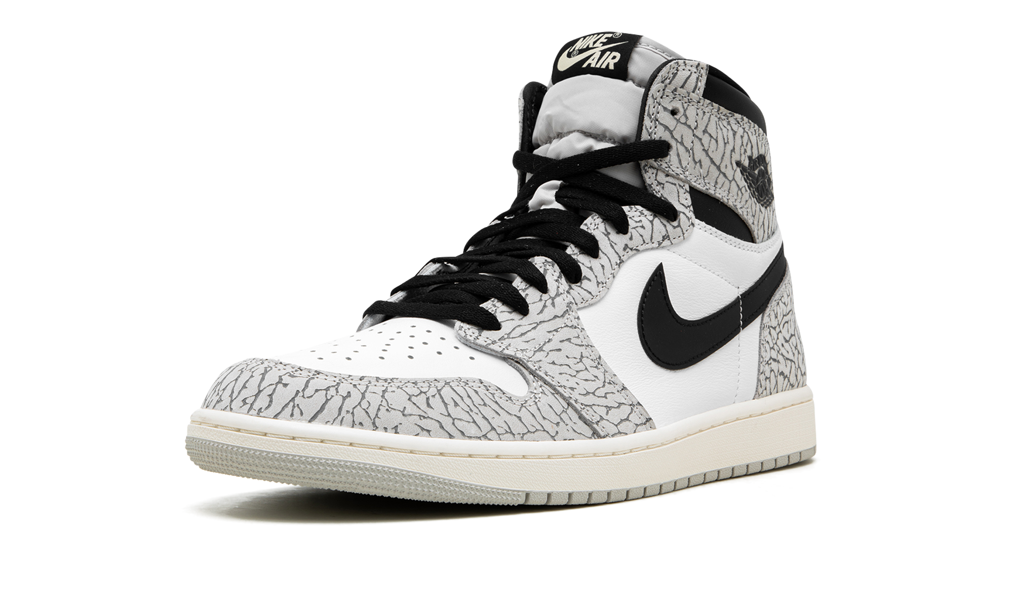Air Jordan 1 Retro High OG White Cement 5
