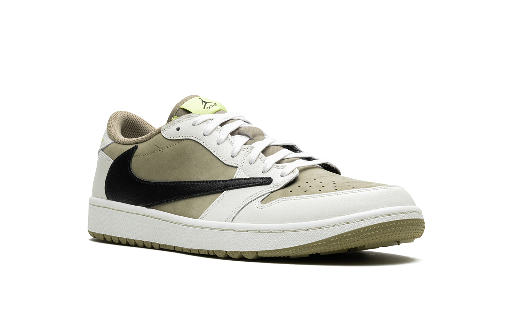 Air Jordan 1 Retro Low Golf Travis Scott Neutral Olive