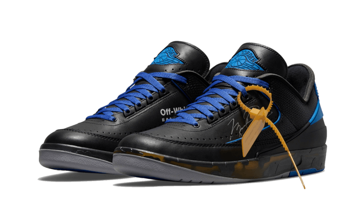 Air Jordan 2 Retro Low SP Off-White Black Blue 5